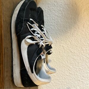 Black and White Sneakers